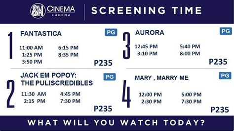 sm lucena cinema schedule
